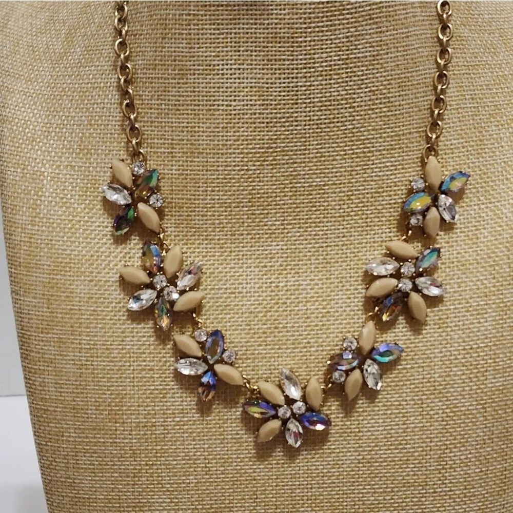 J. CREW gold bibb‎ necklace